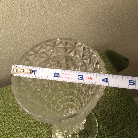 Lead Crystal Floral Vase - Picture 5 of 7